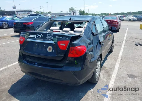 2010 Hyundai Elantra Gls z USA, uszkodzony, nr VIN KMHDU4AD7AU186771